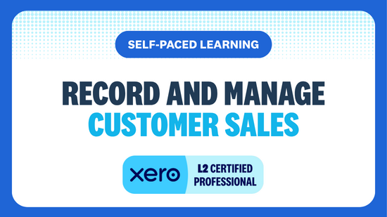 Record and manage customer sales : Xero